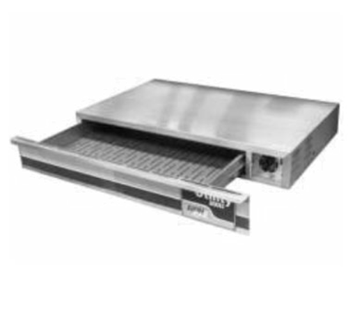 APW Wyott SPTU-30N Commercial Hot Dog Heat & Hold Drawer with Adjustable Temperature Control and Durable Construction