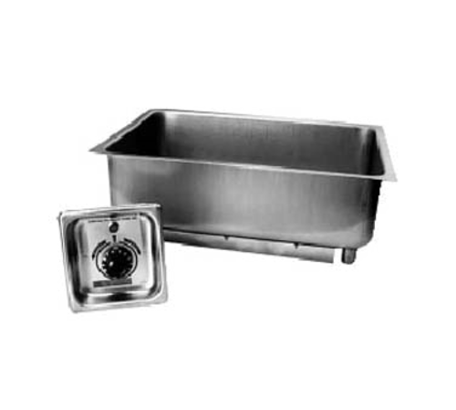 APW Wyott BM-30 Electric Built-In Hot Food Well Unit with Adjustable Temperature Control and Stainless Steel Construction
