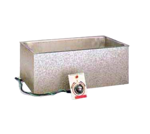 APW Wyott BM-80CDS Electric Built-In Hot Food Well Unit with Temperature Control and Stainless Steel Construction