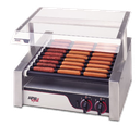 APW Wyott HRS-31S Electric Hot Dog Grill with Stainless Steel Construction and Adjustable Temperature Control