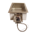 APW Wyott HFW-43DS Electric Drop-In Hot Food Well Unit with Adjustable Temperature Control and Stainless Steel Construction