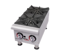 APW Wyott GHP-2S Countertop Gas Hotplate with Two Burners for Efficient Cooking