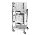 AccuTemp S34403D090 DBL Electric Boilerless Convection Steamer Floor Model with High Efficiency and Versatile Cooking Options