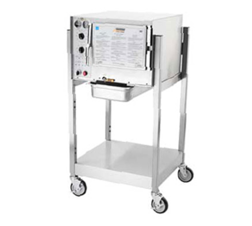 AccuTemp S34803D110 SGL Electric Boilerless Convection Steamer Floor Model
