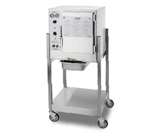 AccuTemp S62401D060 SGL Electric Convection Steamer Boilerless Floor Model for Efficient Cooking