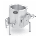 AccuTemp ALTWE-40 Electric Tilting Kettle with Temperature Control and Stainless Steel Construction