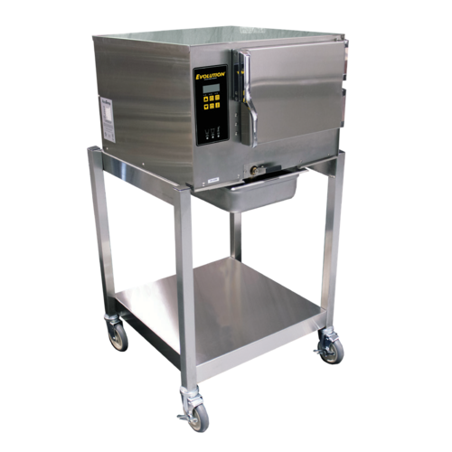 AccuTemp E34803D140 SGL Electric Boilerless Convection Steamer Floor Model