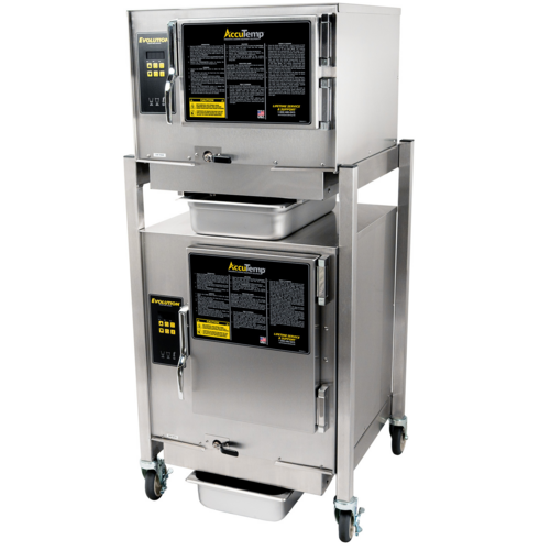 AccuTemp N3/N61201E060 DBL Convection Countertop Steamer with Dual Cooking Capacity and Energy-Efficient Design