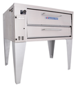 Bakers Pride 3151 Gas Deck-Type Pizza Bake Oven with High-Temperature Insulation and Adjustable Thermostat