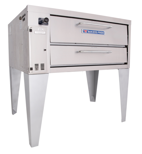 Bakers Pride 351 Gas Pizza Bake Oven, Deck-Type, High-Performance Cooking with Even Heat Distribution