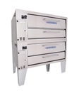 Bakers Pride 352 Gas Deck-Type Pizza Bake Oven with High-Temperature Insulation and Adjustable Heat Control