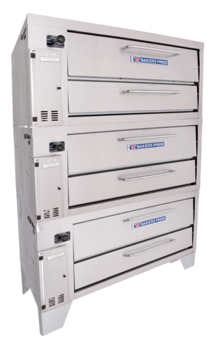 Bakers Pride 353 Gas Deck-Type Pizza Bake Oven with High Efficiency and Even Heat Distribution