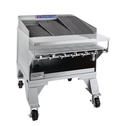 Bakers Pride CH-6 Gas Charbroiler, Floor Model, Heavy-Duty Construction, High-Performance Cooking, Ideal for Restaurants and Commercial Kitchens