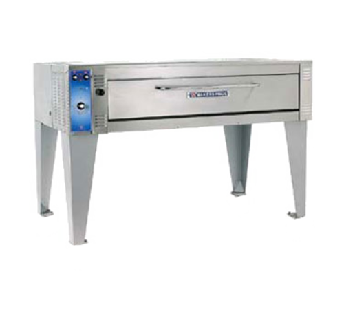 Bakers Pride ER-1-12-5736 Electric Deck-Type Oven with Dual Deck Design and High-Performance Cooking Efficiency