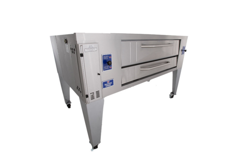 Bakers Pride Y-800 Gas Deck-Type Pizza Bake Oven with High-Quality Heat Distribution and Durable Construction