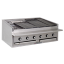 Bakers Pride L-48RS-R Gas Countertop Charbroiler with Radiant Heat and Durable Construction