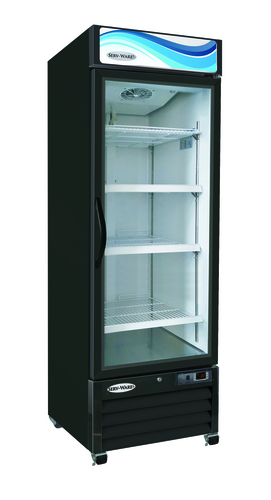 Serv-Ware GR23B-HC Commercial Refrigerator Merchandiser Single Glass Door