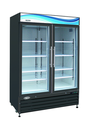 Serv-Ware GR48B-HC Refrigerated Merchandiser Two-Door 48-Inch