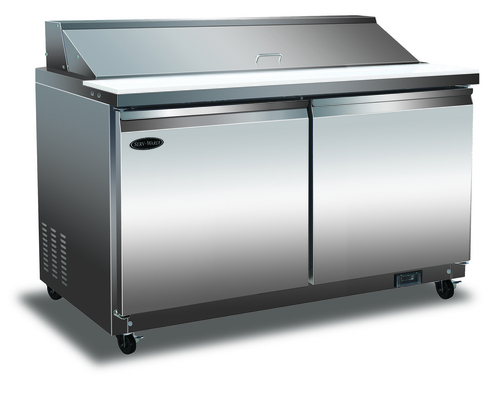 Serv-Ware SP60-16-HC-T Refrigerated Sandwich and Salad Counter 60-Inch