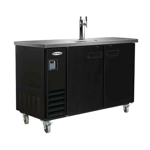 Serv-Ware DD49-1-HC Draft Beer Cooler 49-Inch Single Door