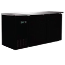 Serv-Ware BB3-24-HC Back Bar Refrigerator Three-Door 24-Inch