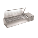 Serv-Ware TR46-HC Refrigerated Countertop Pan Rail 46-Inch Length