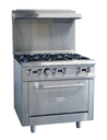 Serv-Ware SGR-6B Gas Range 36-Inch Restaurant