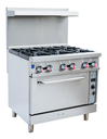 Serv-Ware SGR-6B-C Gas Range 36-Inch Restaurant Size