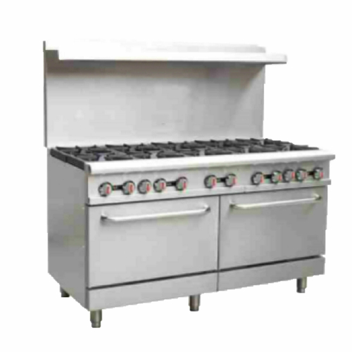 Serv-Ware SGR-10B Gas Restaurant Range 60-Inch