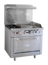 Serv-Ware SGR-2B-24G Gas Range 36-Inch Restaurant