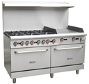 Serv-Ware SGR-6B-24G Gas Range 60-Inch Restaurant