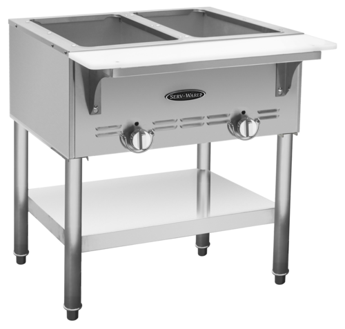 Serv-Ware SWGST-2-LP Hot Food Serving Counter Gas