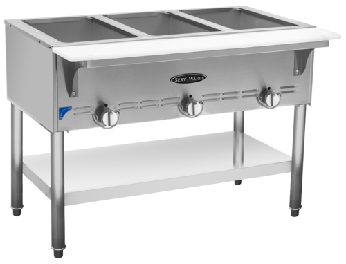 Serv-Ware SWGST-3 Serving Counter Hot Food Gas