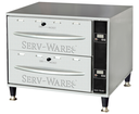 Serv-Ware SWPWDS-2 Warming Drawer Free Standing Dual Drawer