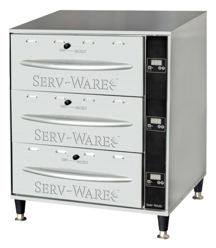 Serv-Ware SWPWDS-3 Warming Drawer Free Standing