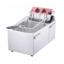 Serv-Ware EF-06L Electric Countertop Fryer Full Pot