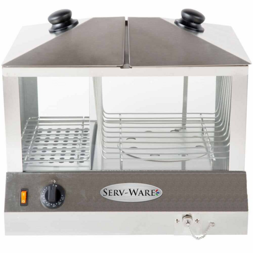 Serv-Ware EHS-01 Hot Dog Steamer 150-Hot Dog Capacity