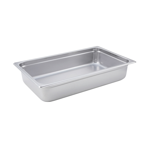 Winco SPJM-104 Steam Table Pan 4-Inch Deep Stainless Steel