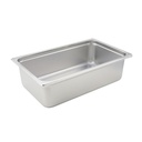 Winco SPJM-106 Steam Table Pan 1/6 Size Stainless Steel