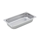 Winco SPJM-302 Steam Table Pan 2.5-Inch Deep Stainless Steel