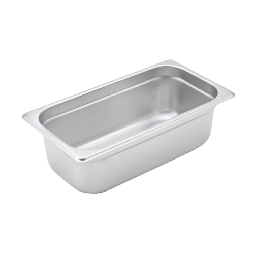 Winco SPJM-304 Steam Table Pan 4-Inch Deep Stainless Steel