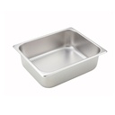 Winco SPH4 Steam Table Pan 4-Inch Deep Stainless Steel