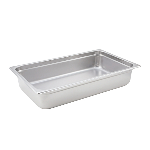 Winco SPJH-104 Steam Table Pan 4-Inch Deep Stainless Steel