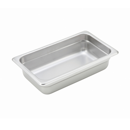 Winco SPJH-402 Steam Table Pan 4-Inch Deep Stainless Steel