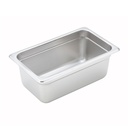 Winco SPJH-404 Steam Table Pan 4-Inch Deep Stainless Steel