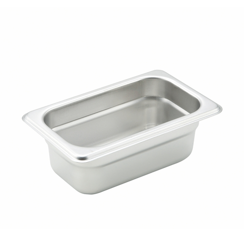 Winco SPJH-902 Steam Table Pan 1/2 Size Stainless Steel