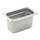 Winco SPJH-904 Steam Table Pan 4-Inch Deep Stainless Steel