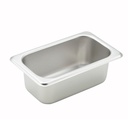 Winco SPN2 Steam Table Pan 2.5-Inch Deep Stainless Steel