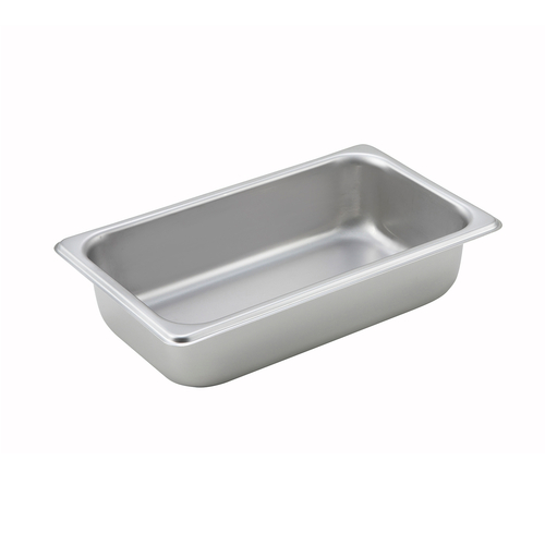 Winco SPQ2 Steam Table Pan 2.5-Inch Deep Stainless Steel