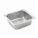 Winco SPS2 Steam Table Pan 2.5-Inch Deep Stainless Steel